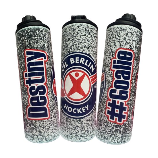 Trinkflasche/Tumbler 2 Aufsätze Cup 20oz -  Design CfL "PERSONALISIERUNG"